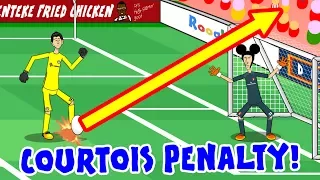 🚀⚽COURTOIS PENALTY! Arsenal beat Chelsea! (Community Shield 2017 Screw You Chelsea Parody)