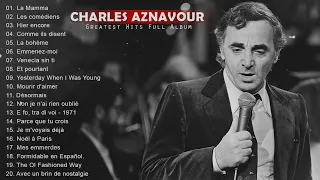 Charles Aznavour Les Grandes Chansons 2024 🎶Charles Aznavour Meilleures Chansons 2024