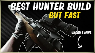 BEST HUNTER BUILD BUT FAST GREAT CHEAP WEAPON - GUN BUILD IN EFT ESCAPE FROM TARKOV UNDER 2 MINS