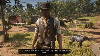 It's strange that Arthur blames anyone for Sean's death, but not Dutch, who started all this mess