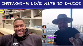 INSTAGRAM Live chat with the one and only, DJ D-NICE