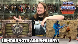 Masters of the Universe Masterverse He-Man vs Skeletor 40th Anniversary Unboxing!