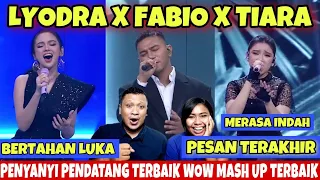 Lyodra X Fabio X Tiara MASH UP SINGLE TERBAIK - KUALITAS PARA JUARA YANG MENGAGUMKAN BAHKAN MEMUKAU