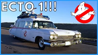 Ghostbusters ECTO 1 Replica + THEME SONG!