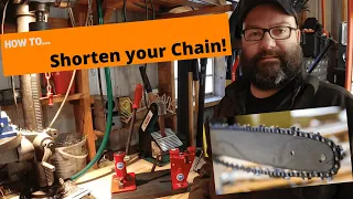 CUSTOM Length Chainsaw Chains with Tecomec Chain Spinner and Breaker