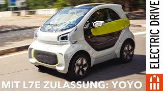 XEV YOYO L7E Elektrofahrzeug mit 80 kmh Höchstgeschwindigkeit und Wechselakku! | Electric Drive News