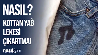 KOT PANTOLONDAN YAĞ LEKESİ NASIL ÇIKAR? İŞTE ETKİLİ PRATİK ÇÖZÜM! #kot #yağ #leke #temizlik #pratik