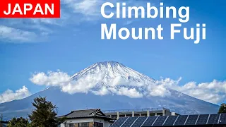 Climbing Mount Fuji in Awful Weather - 2 Day Solo Trail in JAPAN!