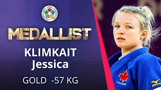 KLIMKAIT Jessica Gold medal Judo World Judo Championships Seniors Hungary 2021