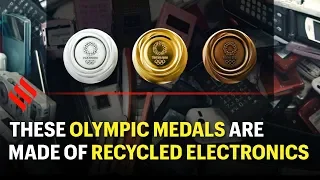 Tokyo 2020 Olympic medals are made of recycled consumer electronics