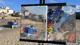 St Ives Plein Air Oil Painting Demo