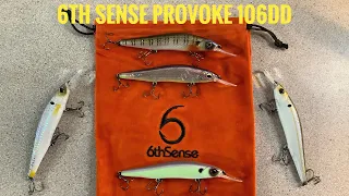 6th Sense Provoke 106DD Jerkbait Review