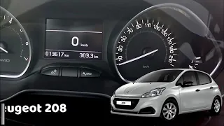 Разгон 0 100 Peugeot 208 разных поколений