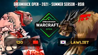 Lawliet (NE) vs 120 (UD) DeamHack Asia с Майкером