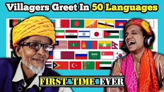 Villagers Greet In 50 Languages ! Tribal People Say Hello In 50 Languages