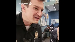 The Rookie BTS - What Are The Cast's Valentine's Day Expectations? #therookie #chenford #wopez #vday