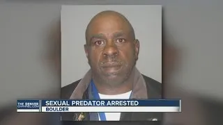 Violent sexual predator arrested in Boulder