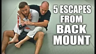 Jiu-Jitsu Escapes | 5 Ways Out of Back Mount