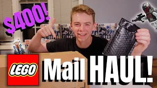 $400 LEGO Mail HAUL! - RETIRED LEGO Star Wars Minifigs + Set!