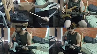 Lenny Kravitz Is there any love in your heart? full cover (E.GUITARS, BASS AND DRUMS)