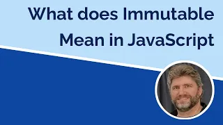 Immutability in JavaScript