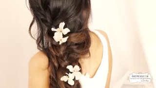 ★ CUTE CASCADING CURLS BRAIDS HAIRSTYLES FOR MEDIUM LONG HAIR TUTORIAL | CURLY PROM UPDOS