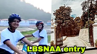 #upsc UPSC officers LBSNAA entry😍officers training academy 🧡97th FC #lbsnaa #mussoorie #ias #ips