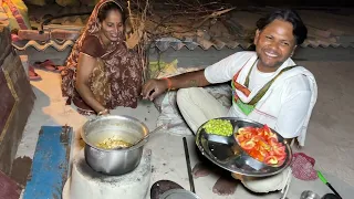 गांव देहात की स्पेशल दाल अंगा पार्टी सबके लिए 🎉 छत पर किया भंडारा | Soni Dharmendra Vlogs