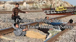 My First Vlog For Train Accident Prevention Science Project | Inspire Award Project Idea