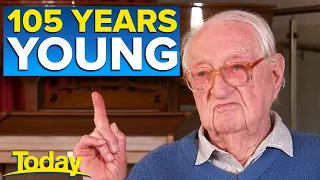 Melbourne man turns 105 years old, and shares secret to a happy life | Today Show Australia