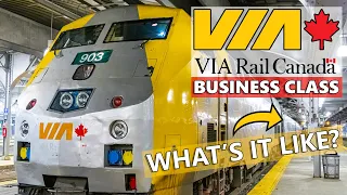 VIA RAIL CANADA Business Class - What's It Like?