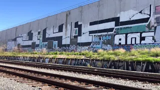 Los Angeles Graffiti | Trackside Walls