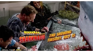 Sharknado (2013) RiffTrax Live! screening review by MovieManCHAD & Tim Chizmar