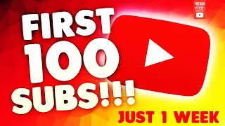 How to Get Your First 100 Subscribers on YouTube (2021) Pro Tips