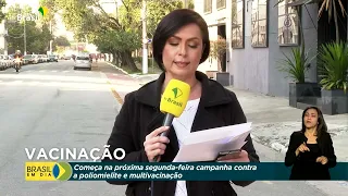 Campanha Nacional de Vacinação contra Poliomielite começa dia 8