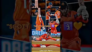 Scott Edwards 🥵🔥 | #cricket #viral #shorts #sg #cricketshorts #worldcup #netherlands #upset #op #yt