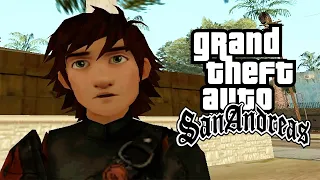 GTA: San Andreas but it's HOW TO TRAIN YOUR DRAGON