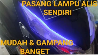 CARA PASANG LAMPU ALIS RUNNING DI MOTOR BEAT ESP