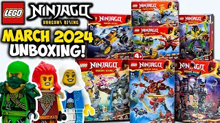 I got the NEW March 2024 Ninjago Sets EARLY! | Unboxing