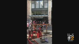 Pittsburgh Public Safety: 'Embarrassing' Viral Video Of Clash Between Protesters, Restaurant Patrons