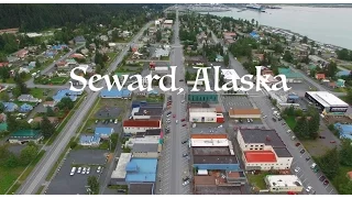Seward, Alaska- Aerial