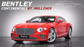 Bentley Continental 4.0 V8 GT Mulliner Red | Walkaround video