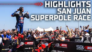 SUPERPOLE RACE HIGHLIGHTS: Razgatlioglu Resurgent in San Juan ⚔️ | 2022 Argentinean Round