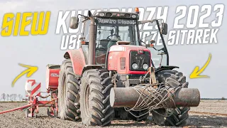 SIEWY KUKURYDZY 2023 Z UR SITAREK?! MASSEY NA KOGUCIE! mf 6590 & gaspardo*