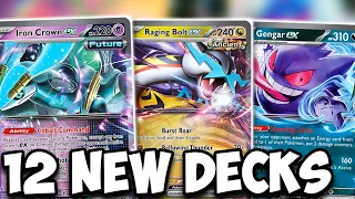 12 NEW Temporal Forces Decks! With Decklists!