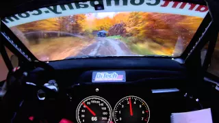 206 km/h  durch den Wald - Beppo Harrach bei der Waldviertel Rallye