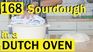 168: How to bake SOURDOUGH in a DUTCH OVEN - Bake with Jack