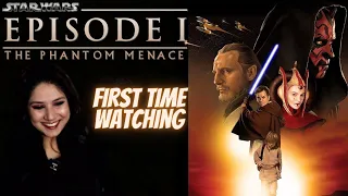 *Meesa very happy* Star Wars Episode 1 - The Phantom Menace MOVIE REACTION (first time watching)