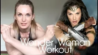 Тренируйся как Чудо Женщина. Интервальная тренировка #18. Wonder Woman workout