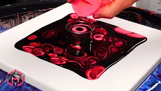 OPEN CUP SHENANIGANS - Acrylic Pour Painting and Fluid Art at home for Therapy
